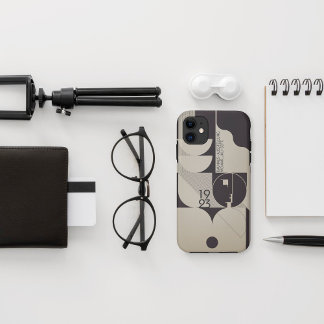 Bauhaus Inspired Geometric Pattern Case-Mate iPhone Case