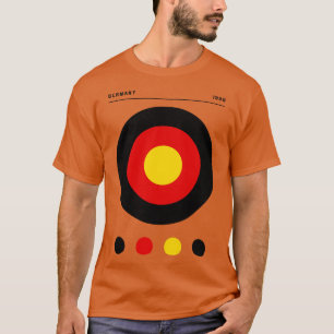 Bauhaus Inspired Germany Flag T-Shirt