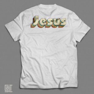 Bauhaus Jesus Vibes Vintage Retro Faith Christian  T-Shirt