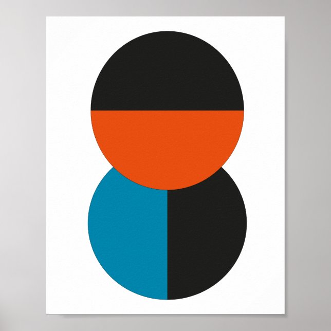  Bauhaus Minimal Vintage 20s Geometric Bauhaus Art Poster (Front)