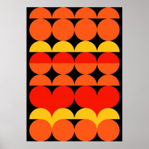 bauhaus, modernist, minimal, geometric, abstract, poster