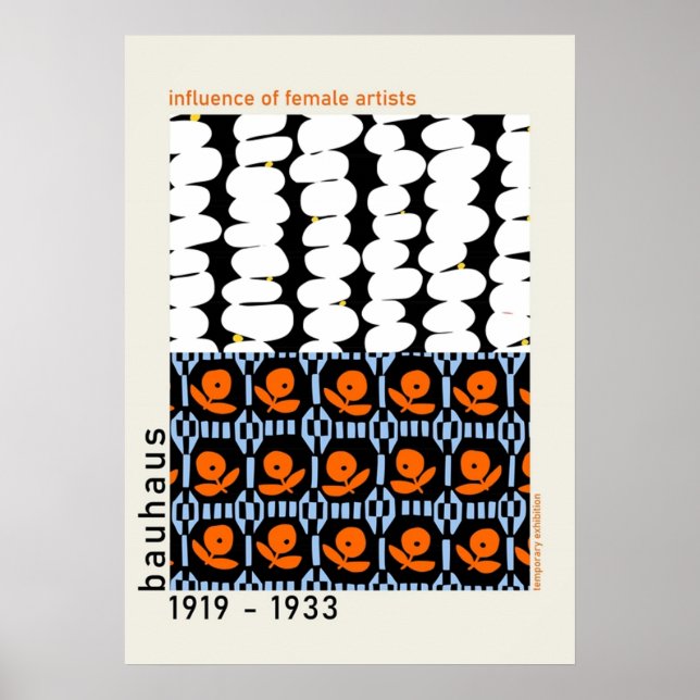 bauhaus, modernist, minimal, geometric, abstract,  poster (Front)