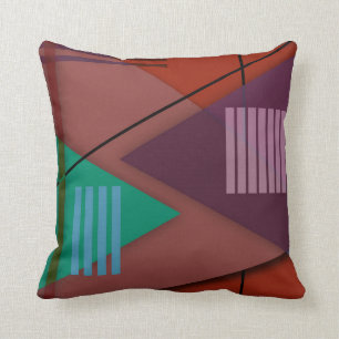 Bauhaus No. 414 Throw Pillow
