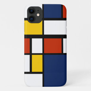 bauhaus pattern abstract geometric art painting mo Case-Mate iPhone case