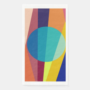 Bauhaus pattern napkin