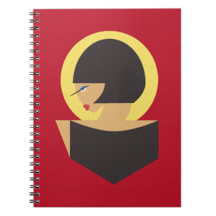 Bauhaus portrait notebook