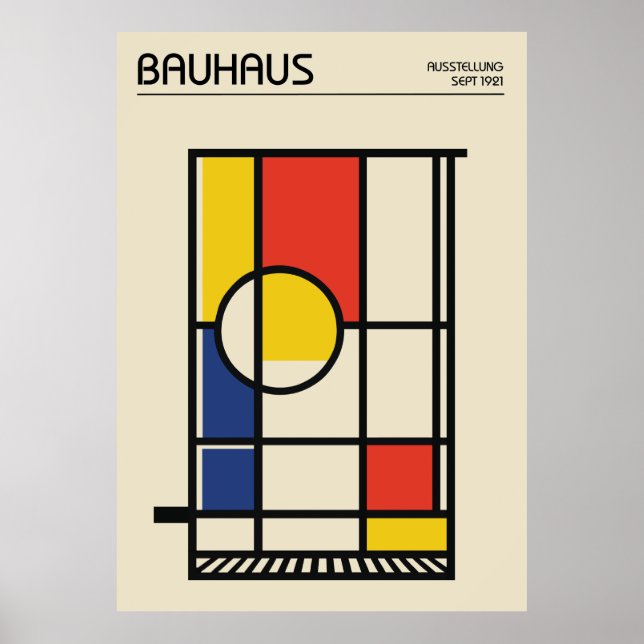 Bauhaus Poster (Front)