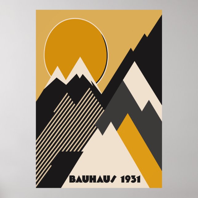 Bauhaus Poster (Front)