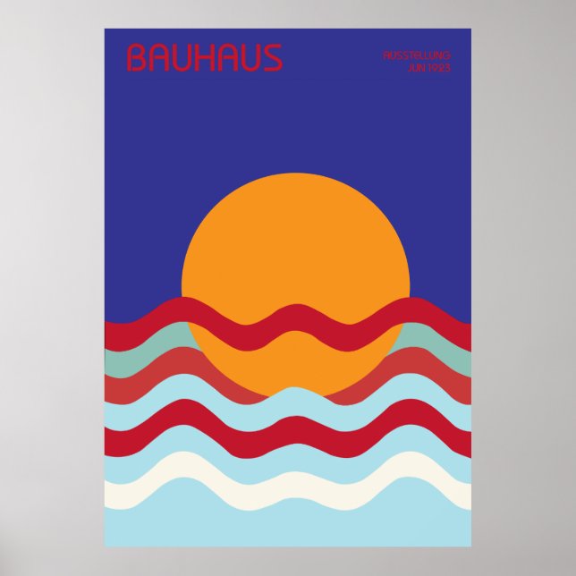 Bauhaus Poster (Front)