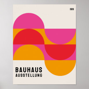 Bauhaus Poster, Bauhaus Exhibition 1919 B18 Poster