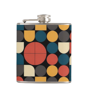 Bauhaus Pure Geometry Harmony Hip Flask