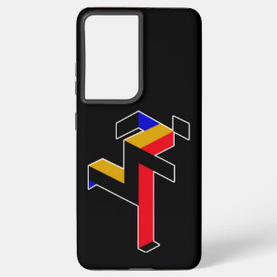 Bauhaus Running Man Poster Samsung Galaxy Case