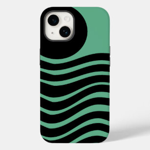 Bauhaus Seafoam Green Abstract Case-Mate iPhone 14 Case
