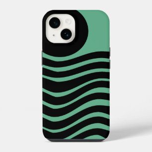 Bauhaus Seafoam Green Abstract iPhone 14 Case