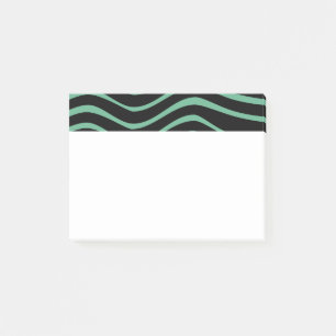Bauhaus Seafoam Green Abstract Post-it Notes