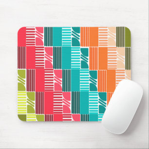 Bauhaus Shapes and Lines 2 Mouse Pad