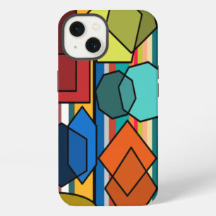 Bauhaus Shapes and Lines iPhone 13 Case