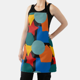 Bauhaus Shapes  Apron