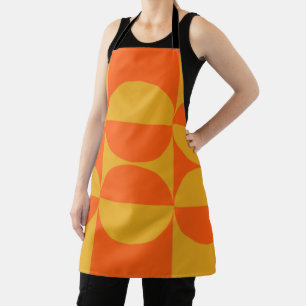 Bauhaus Squares and Circles  Apron
