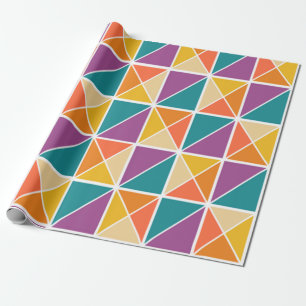 Bauhaus Squares Wrapping Paper
