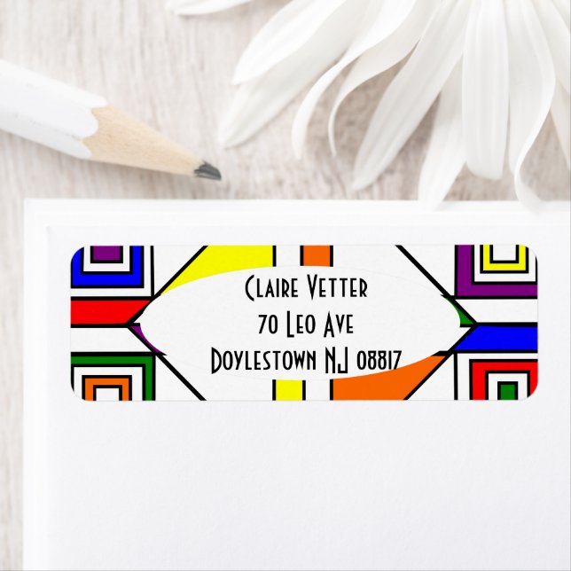 Bauhaus Stained Glass (Insitu)