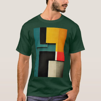 Bauhaus style illustrated T-Shirt