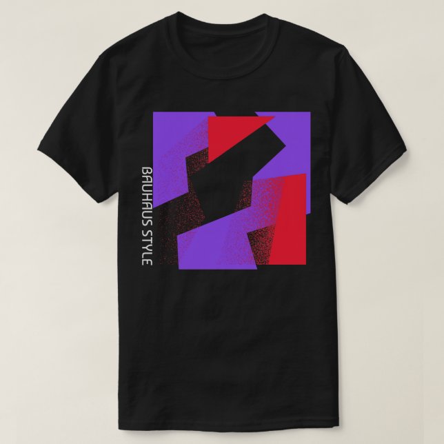 Bauhaus Style T-Shirt (Design Front)