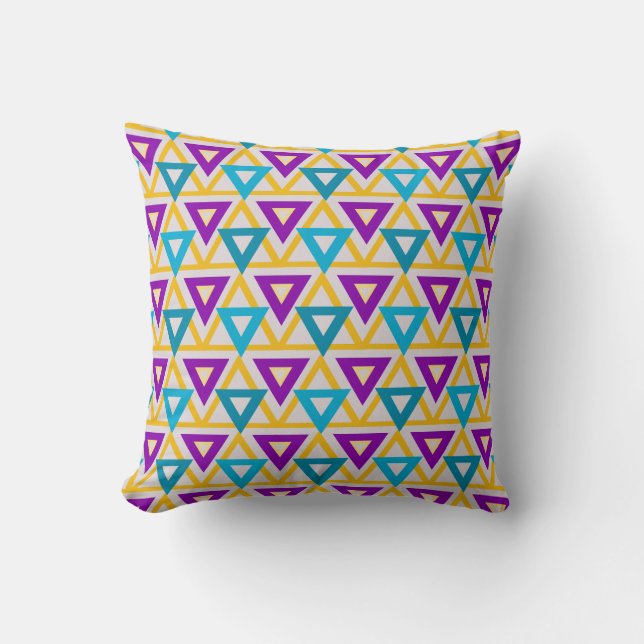 Bauhaus Triangle Mesh  Cushion (Front)