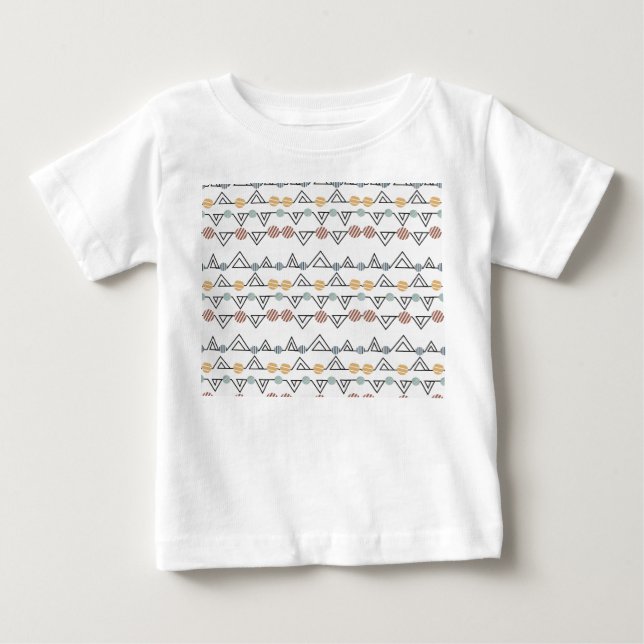 Bauhaus Triangles  Baby T-Shirt (Front)