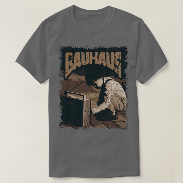 Bauhaus Vintage Radio T-Shirt (Design Front)