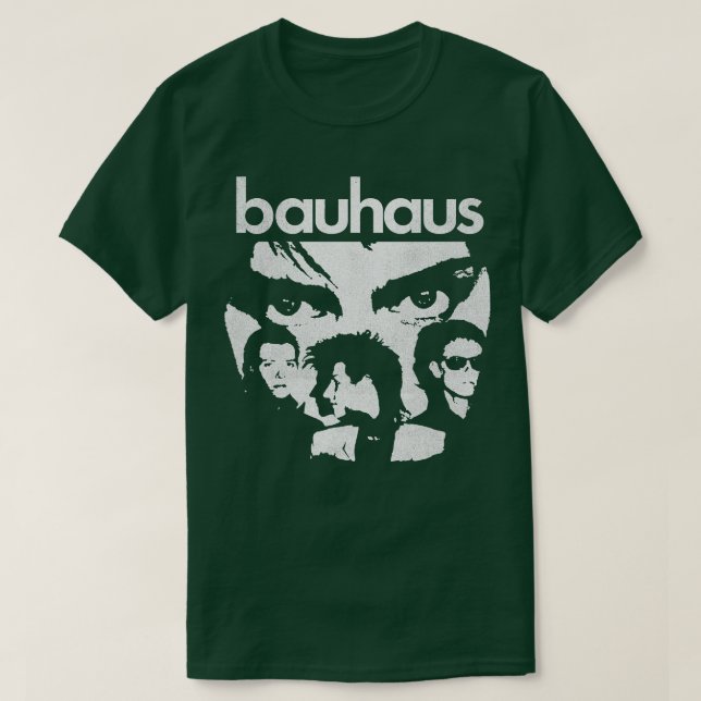 Bauhaus Vintage Style T-Shirt (Design Front)