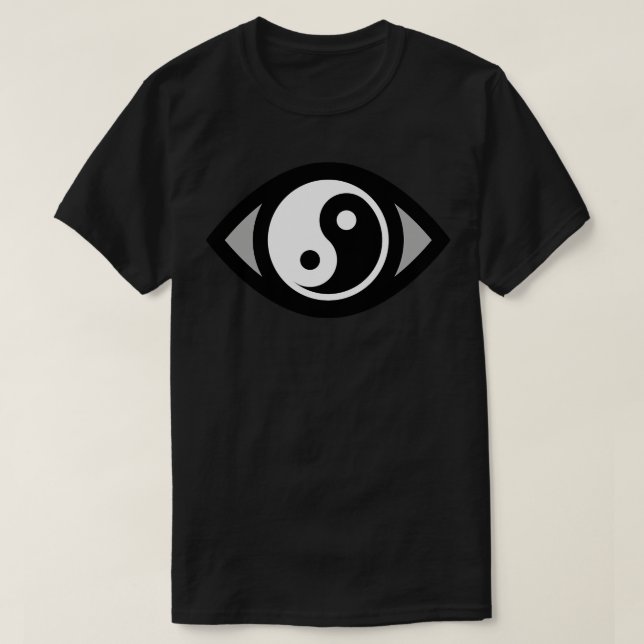 BAUHAUS YIN YANG EYE T-Shirt (Design Front)
