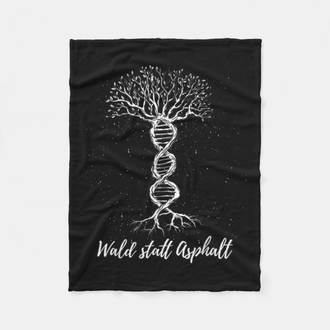Baum Environmental Protection, Climate Protection, Fleece Blanket (Front)