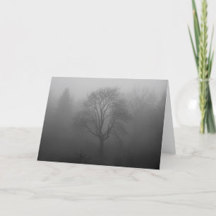 Baum im Nebel Card