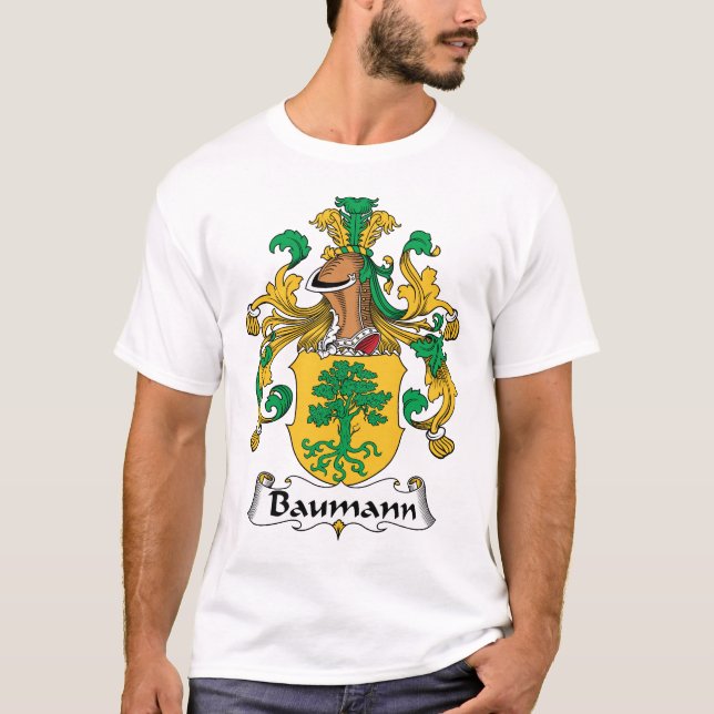 Baumann Family Crest T-Shirt (Front)