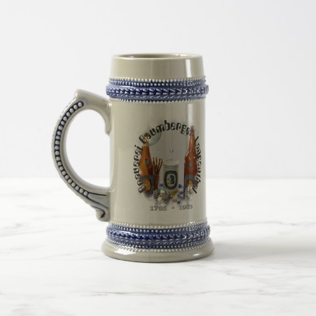 Baumberger Langenthal brewery Beer Stein (Left)
