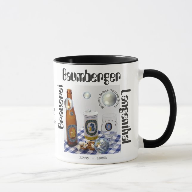 Baumberger Langenthal brewery Mug (Right)