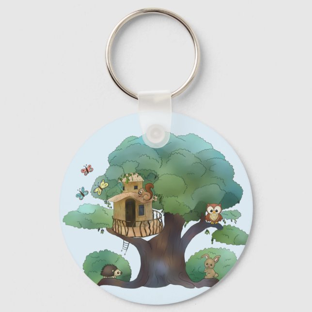 Baumhaus Key Ring (Front)