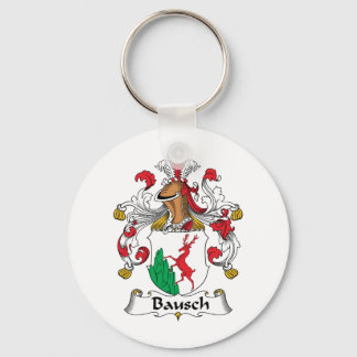Bausch Family Crest Key Ring