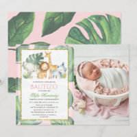Bautizo Niña Invitacion De bautizo Niña Baptism