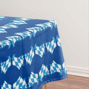 BAVARIA Bayern Flag Map Outline OKTOBERFEST Tablecloth