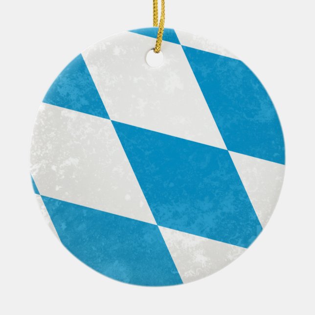 Bavaria Ceramic Tree Decoration (Front)