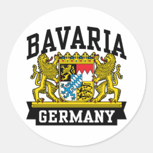 Bavaria Classic Round Sticker