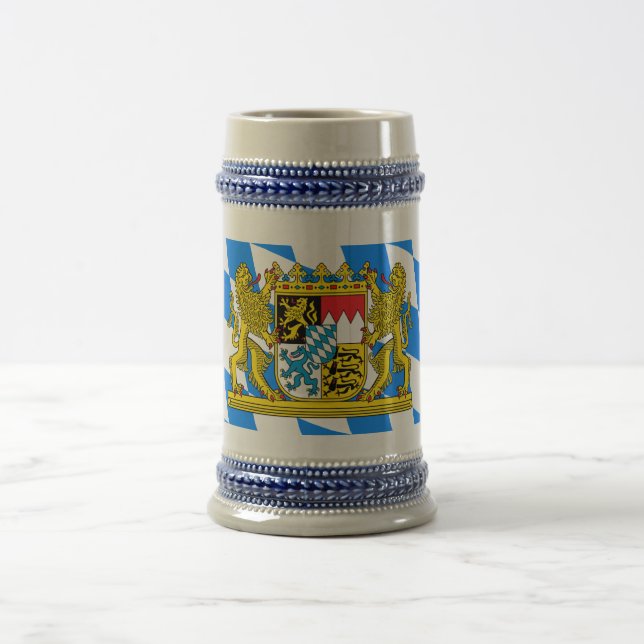 Bavaria Coat of arms Beer Stein (Center)