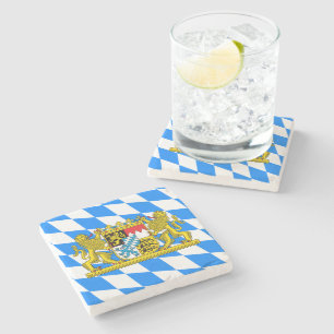 Bavaria Coat of arms Stone Coaster