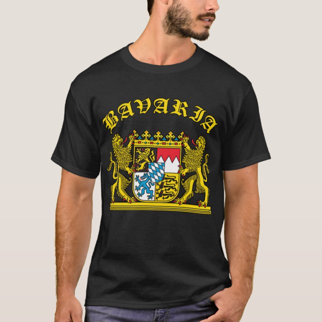 Bavaria Coat of Arms Tshirts and Products (Front)