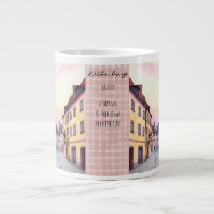 Bavaria Germany, A Marvel of Mediaeval Architectur Large Coffee Mug