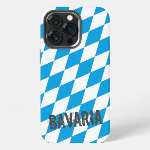 Bavaria Germany Diamond Flag Design iPhone 13 Pro Case