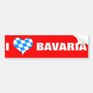 Bavaria inspired bumper sticker