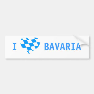 Bavaria inspired bumper sticker